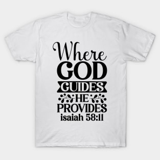 Inspirational Christian Message Faith Over Fear T-Shirt